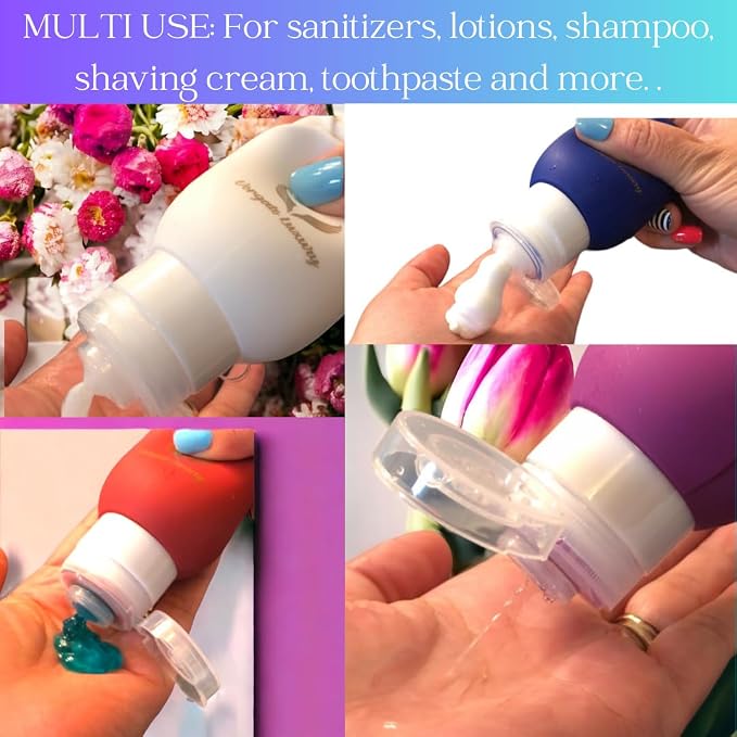 Vorgato Luxury- Silicone Travel Bottles - Image 3