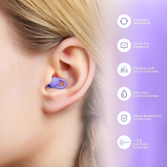 Silicone Ear Plugs for Noise Reduction - Image 4