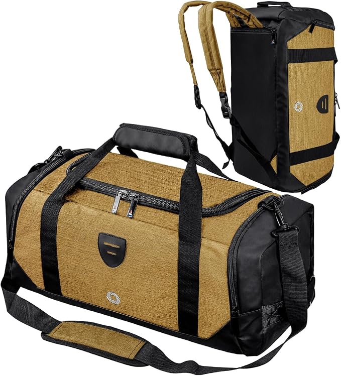 Gym Duffle Bag Backpack Waterproof Sports Duffel Bags Travel Weekender Bag by CicoRider