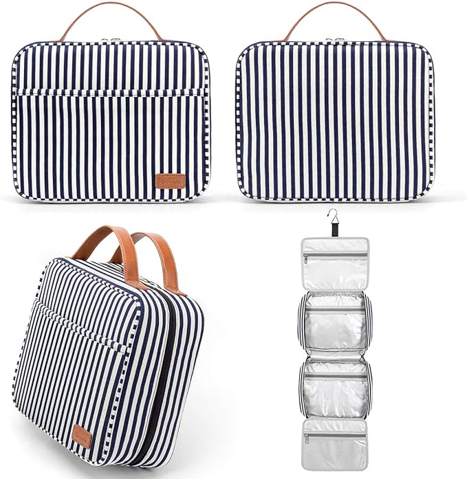 Hanging Travel Toiletry Bag, Large Capacity Cosmetic Travel Toiletry Organizer - Image 6