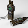 Emergency Survival Function Whistle, Outdoor Multifunctional Tool Safety Whistle by binboll