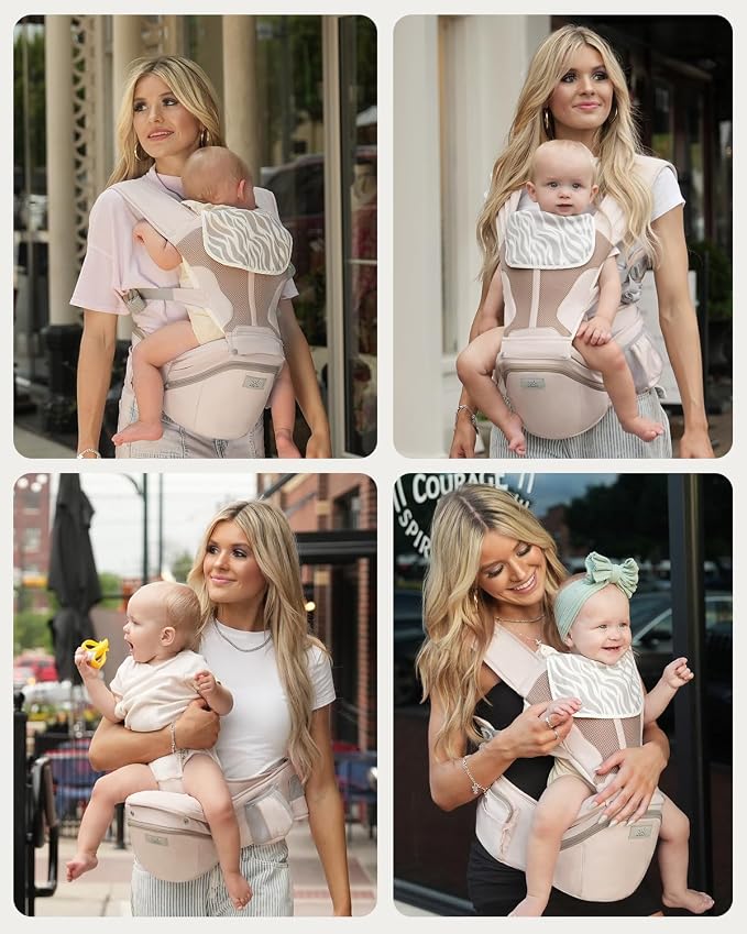 MOMTORY Carryall™ Pro Baby Carrier, Safety-Certified 6-in-1 Ultra Storage Baby - Image 8