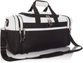 DALIX 17" Blank Duffle Bag Duffel Bag Travel Size Sports Durable Gym Bag by Dalix