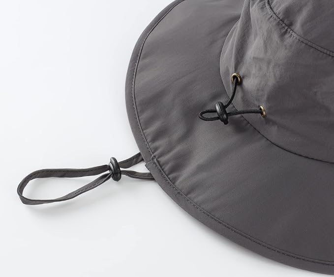 Home Prefer UPF50+ Mens Sun Hat Wide Brim Fishing Hat - Image 5