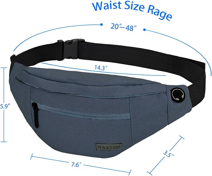 MAXTOP Large Crossbody Fanny Pack - Image 5