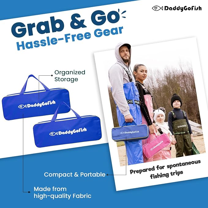 DaddyGoFish Kids Fishing Pole - Image 5