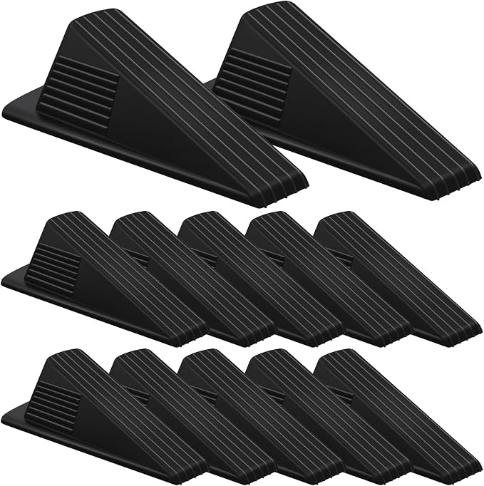 Frienda 12 Pcs Jumbo Door Stoppers Heavy Duty Door Stopper Tall up to 2inch by Frienda