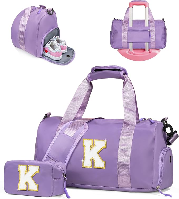Girls Cheer Up Gifts-Girl Gym Bag by Vogewood
