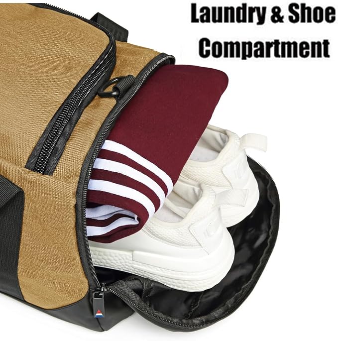 Gym Duffle Bag Backpack Waterproof Sports Duffel Bags Travel Weekender Bag - Image 3