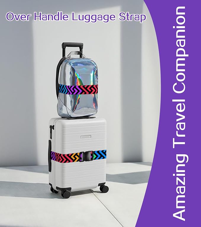 Luggage Straps for Suitcases Travel Belt Luggage Band Heavy Duty Traveling - Image 6