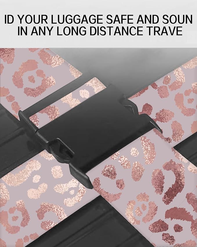 Luggage Straps for Suitcases, Adjustable Travel Belt, Durable Wide Luggage Strap - Image 4