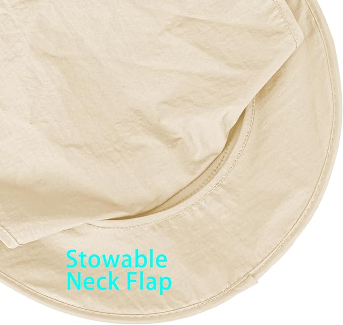 Sun Hats for Men Women Fishing Hat UPF 50+ Breathable Wide Brim Bucket Hats - Image 5