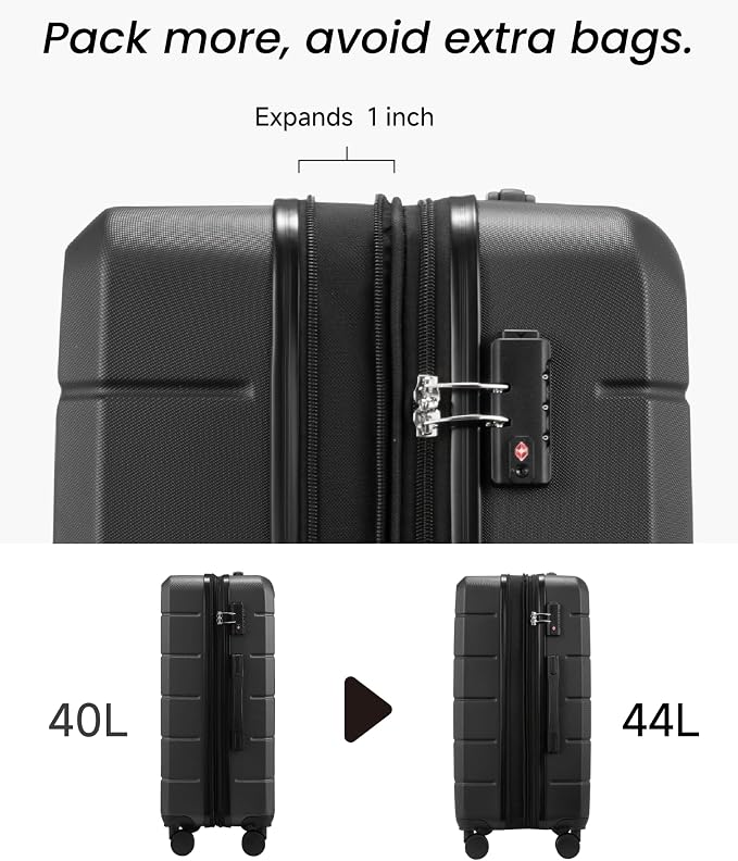 Carry On Luggage 22x14x9 Airline Approved - Image 3