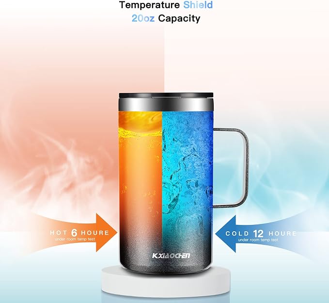 KXIAOCHEN 20oz Insulated Coffee Mug - Image 5