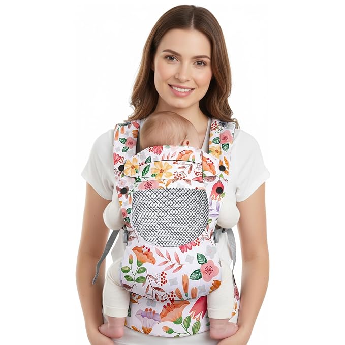 Newborn Baby Front Carrier Backpack, Toddler Baby Body Carrier, 7-66 Lbs by YooxArmor