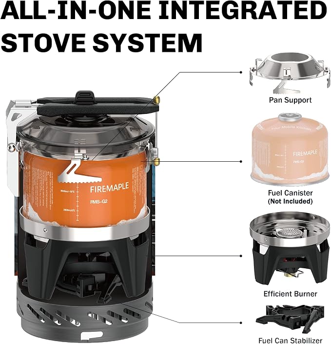 Fire-Maple Fixed Star X2 Backpacking and Camping Stove System Outdoor Propane - Image 3