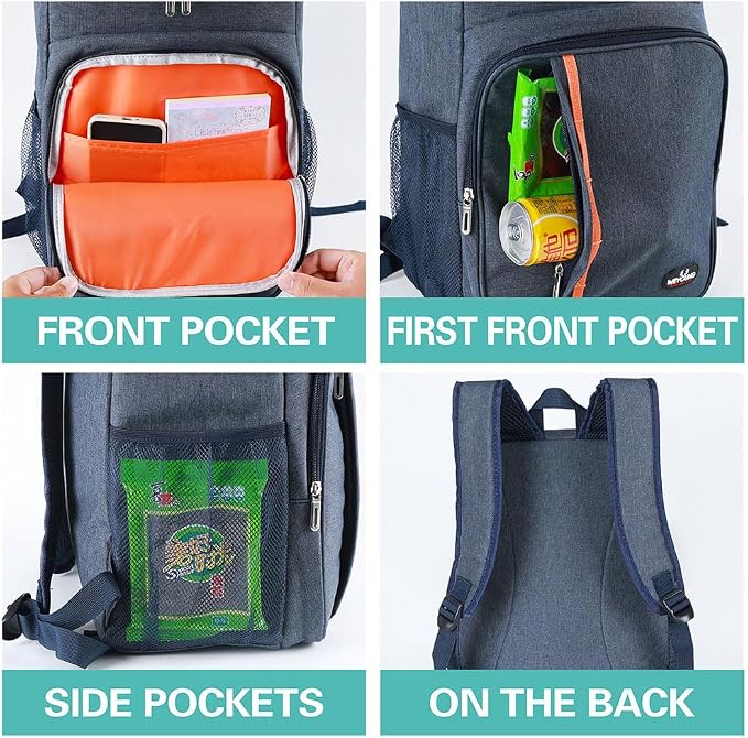 CODOBON Cooler Backpack 20L Insulated Backpack Coolers Lightweight Leak-Proof - Image 4