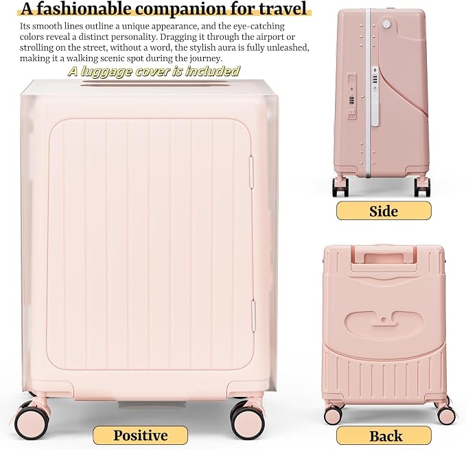 20" Hardshell Carry On Suitcase - Image 6
