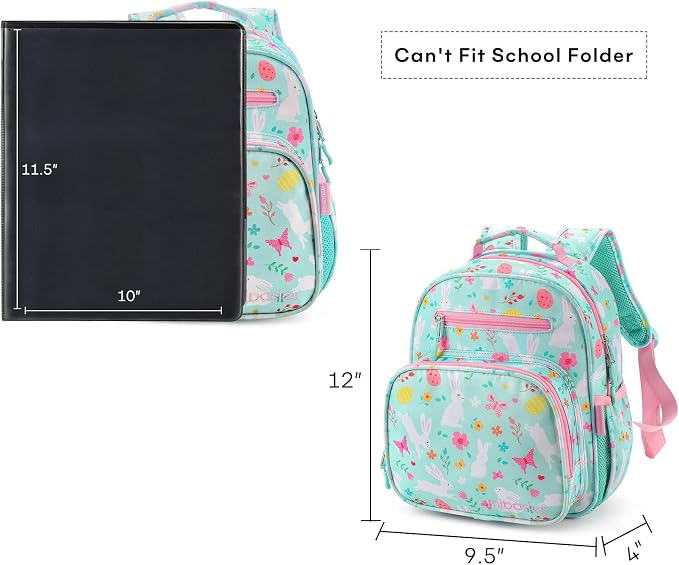 mibasies Toddler Backpack for Girls 2-4: Cute Kids Backpacks for Girls - Image 4