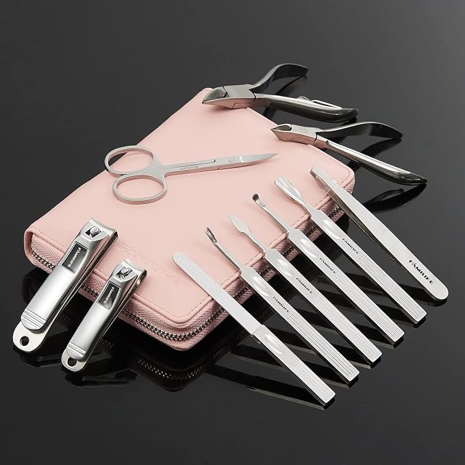 FAMILIFE Manicure Set Professional Manicure Kit Nail Kit - Image 3