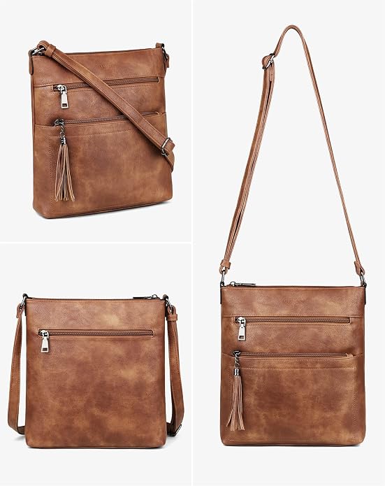 MASINTOR Crossbody Purses for Women, Adjustable Strap Shoulder Bag - Image 5
