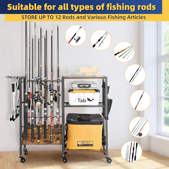 Olakee Fishing Rod Holder, Fishing Pole Holders - Image 4
