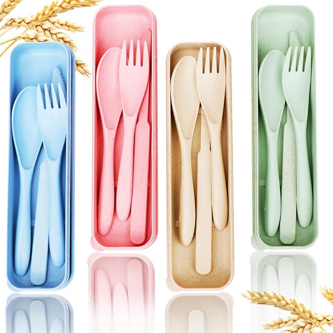Reusable Travel Utensils Set by YDYTOP