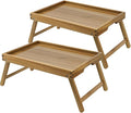 VaeFae Acacia Bed Table Tray, Wooden Breakfast Tray by VaeFaeDirect