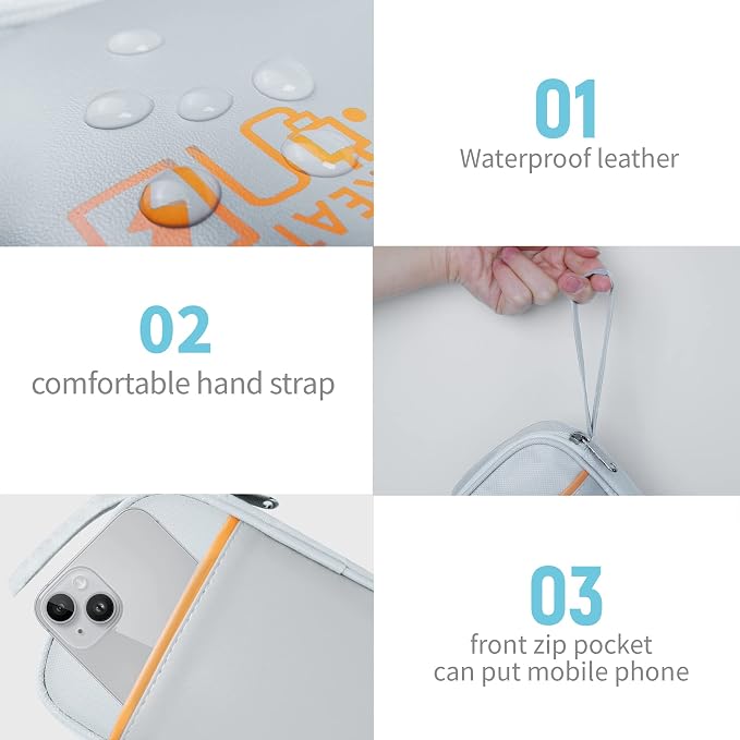 Electronics Travel Organizer, Portable Waterproof Electronic Travel Storage Bag - Image 5