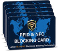 SaiTech IT 5 Pack RFID Blocking Card NFC Contactless Debit/Credit Card ATM by SaiTechIT