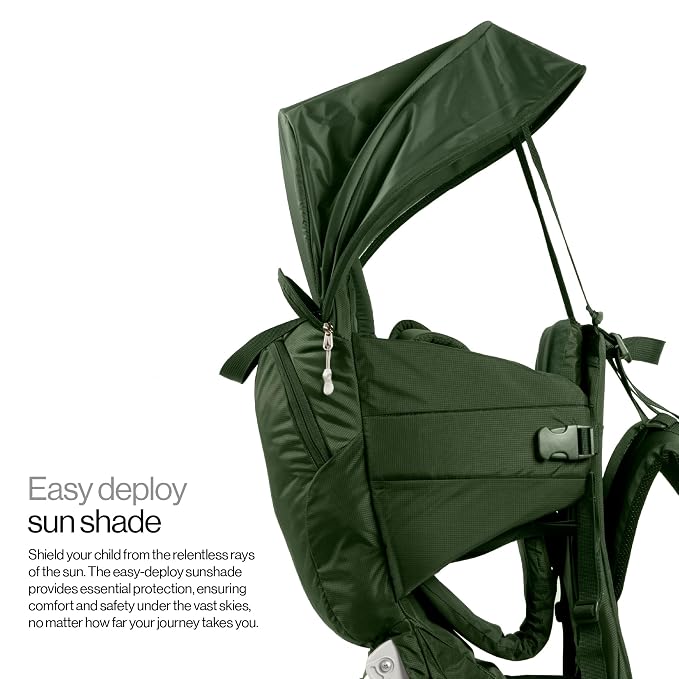 Vandra™ Forest - Scandinavian Hiking Baby Carrier Backpack - Gravity Lock™ - Image 9