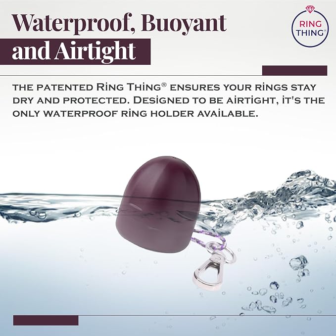 Ring Holder Keychain, Jewelry Organizer and Storage, Portable Waterproof Ring - Image 2