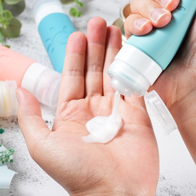 Travel Bottles for Toiletries, TSA Approved Travel Containers 3oz Leak Proof - Image 6