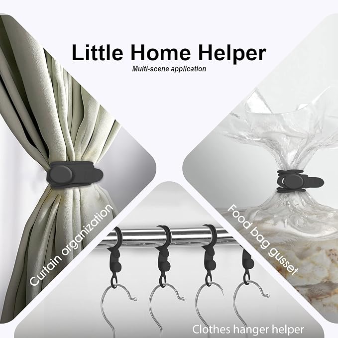 Nearockle Silicone Cable Ties Cord Organizer - Image 4