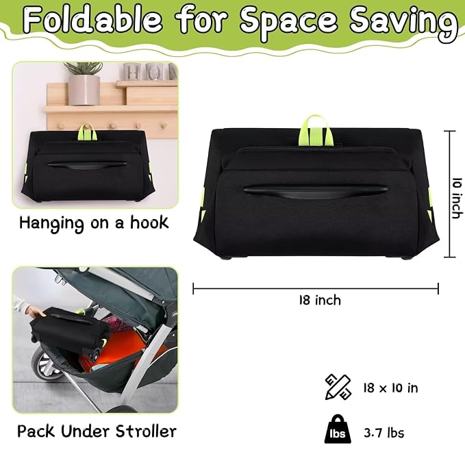Baby Car Seat Travel Bag Fit Chicco Keyfit 35 and Anti-rebound Bar Base - Image 3