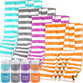Sfee 2 in 1 Microfiber Oversized Beach Towel, Quick Dry Towel Travel Towel by Sfee