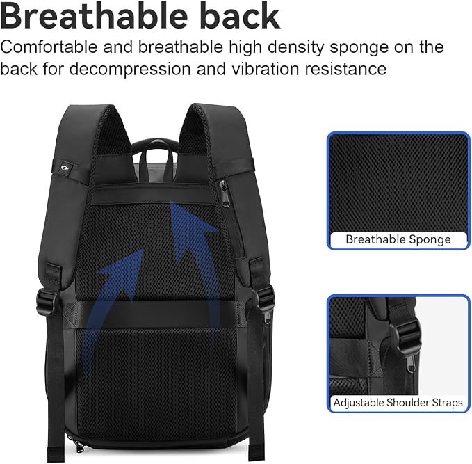 SOKOK Carry On Travel Backpack Waterproof Business Backpack - Image 5