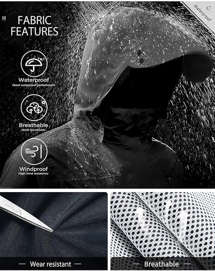 iCreek Rain Suit Waterproof Jacket - Image 3