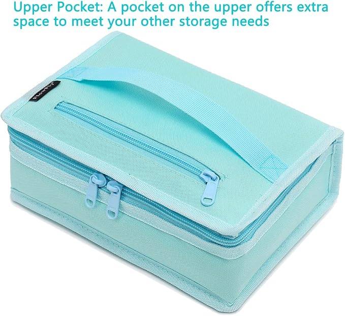 FlowFly Small Insulated Lunch box Portable Soft Bag Mini Cooler Thermal Meal - Image 6
