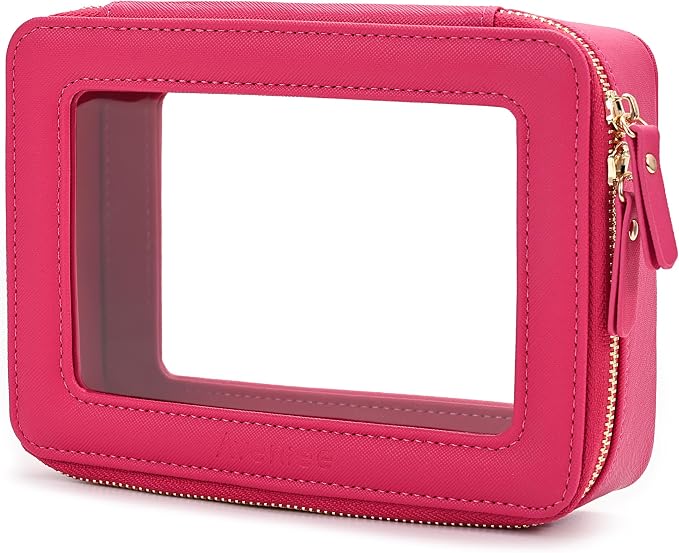 Aveniee Clear Makeup Bag Organizer, Travel Toiletry Bag by Aveniee