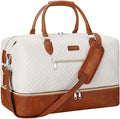 Weekender Bag for Women, Travel Duffel Bag Carry On Overnight Bag by ITIEZY