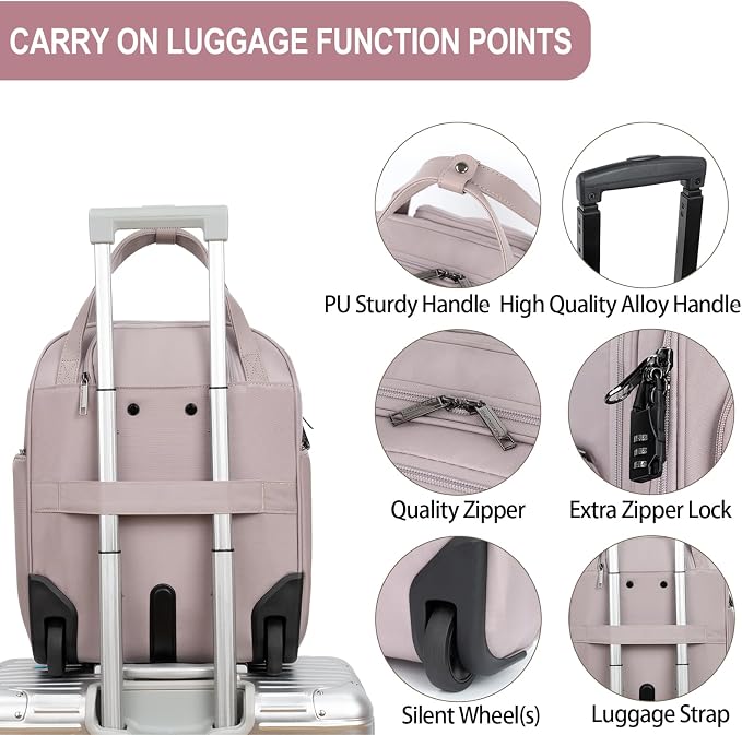 EMPSIGN Underseat Carry On Wheeled - Image 4