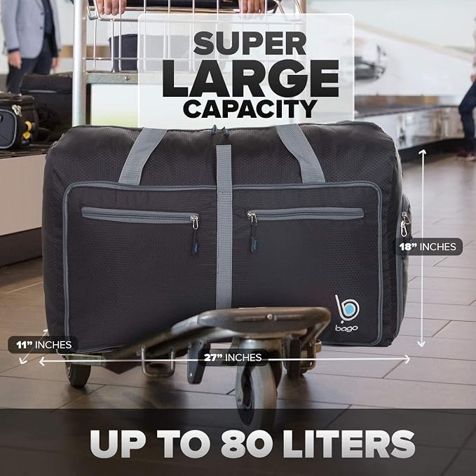 Bago Large Foldable Duffel Bags - Image 13