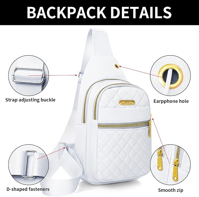 Small Sling Bag For Women Men Casual Crossbody Sling Backpack - Image 5