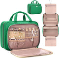 Toiletry Bag for Women with Jewelry Organizer Compartment, Travel Makeup by BAFAMYE