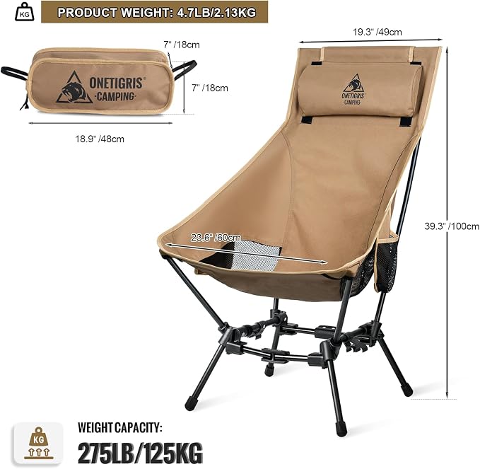 OneTigris Dragonhide Oversized Camping Chair - Image 2