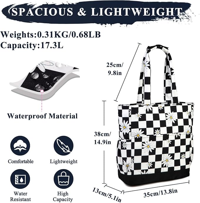 VASCHY Beach Bag for Women, Large Waterproof Sandproof Fold-able Packable Pool - Image 2
