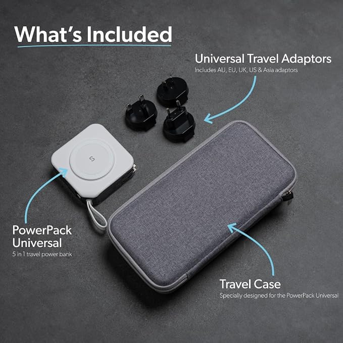 PowerPack Universal - 5 in 1 MagSafe Compatible Travel Charger | Universal - Image 2