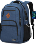 Blue Backpacks for Men, Backpack for School, School Backpack for Boys Teens by Unknown