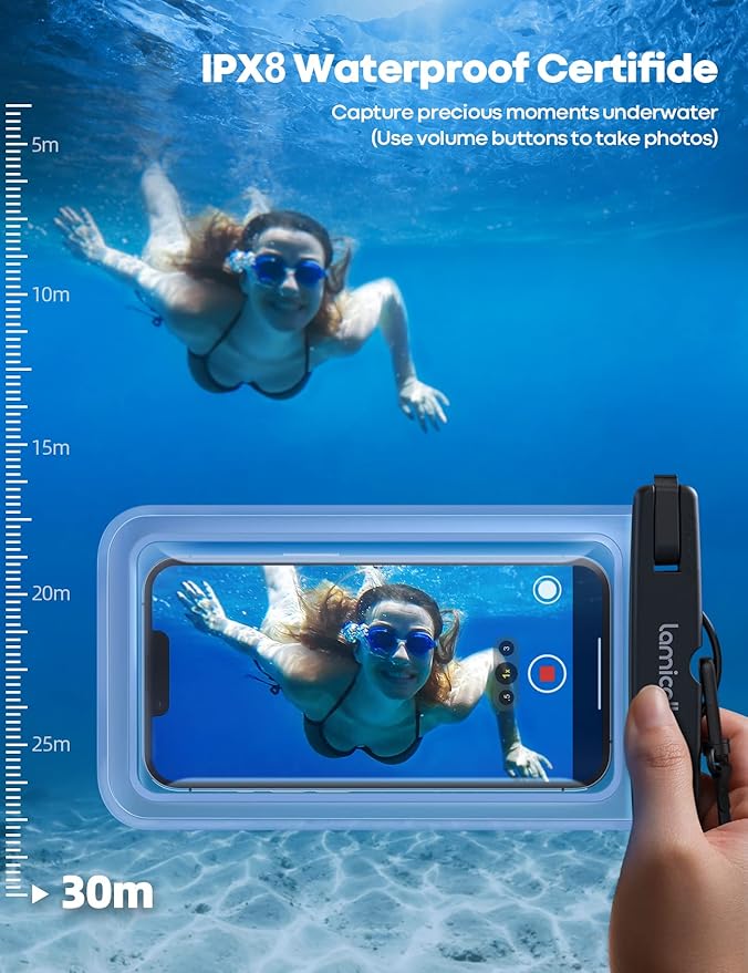 Lamicall Waterproof Phone Pouch Case - Image 2